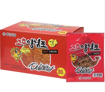 韓國 香烤魚片-火辣風味