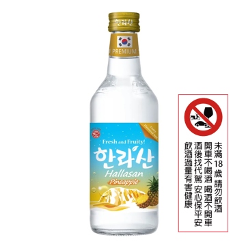 濟州島漢拏山燒酒(鳳梨口味)12% 375ml