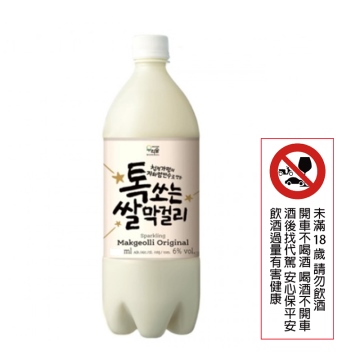 韓國麴醇堂WOORISOOL 氣泡馬格利米酒(原味) 12% 950ml