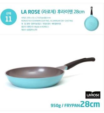 韓國28cm平底玫瑰鍋