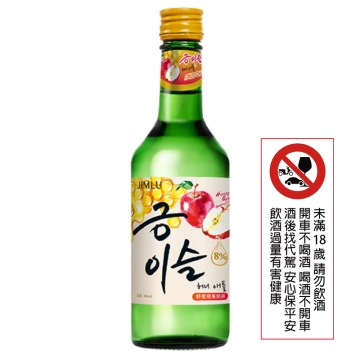清露蜂蜜蘋果燒酒 360ml